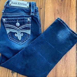 Rock Revival Sukara Stretch Easy Crop Capri Jeans